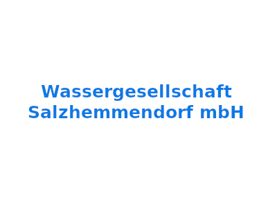 Wassergesellschaft Salzhemmendorf